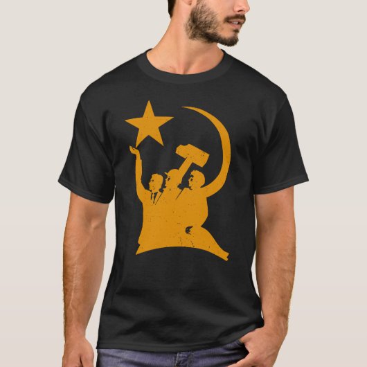 Communism Soviet WW2 Propaganda T-shirt (Voorkant)