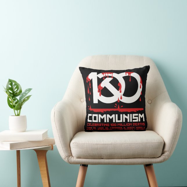 Communisme, 100 miljoen doden herdacht kussen (Stoel)