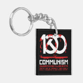 Communisme, 100 miljoen doden vieren sleutelhanger (Voorkant Links)