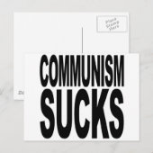 communisme briefkaart (Voorkant / Achterkant)
