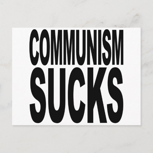 communisme briefkaart (Voorkant)