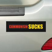 communisme bumpersticker (Op auto)