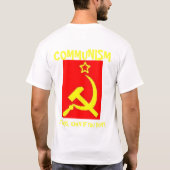 Communisme herzien t-shirt (Achterkant)