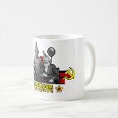 Communisme Het is een partij Koffiemok (Voorkant rechts)