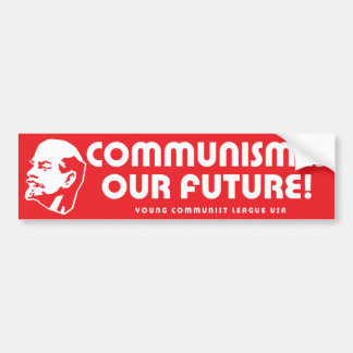 "Communisme is onze toekomst!" YCLUSA Bumpersticker