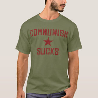 Communisme is Slecht - Amerika Eerst Anti-Communis T-shirt