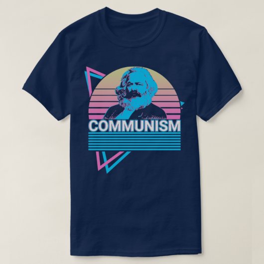 Communisme Karl Marx Marxism Communistisch Sociali T-shirt (Design voorkant)