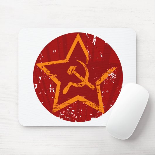 communisme mousepad muismat (Met muis)