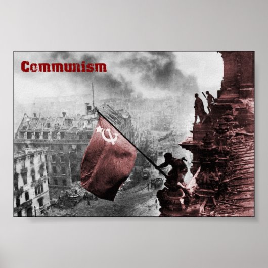 communisme poster (Voorkant)
