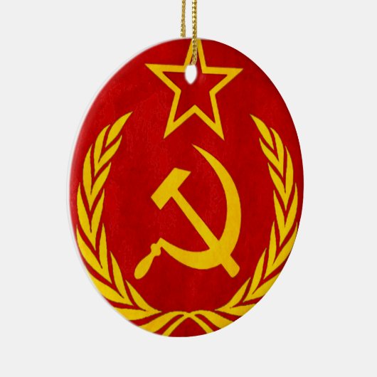 communisme Russisch symbool Keramisch Ornament (Rechts)