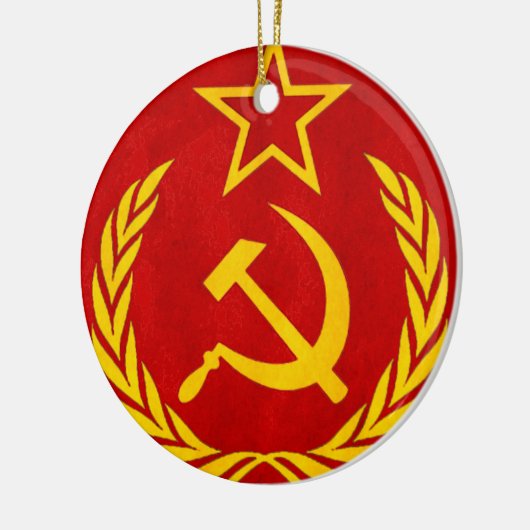 communisme Russisch symbool Keramisch Ornament (Links)
