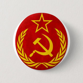 communisme Russisch symbool Ronde Button 5,7 Cm