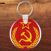 communisme Russisch symbool Sleutelhanger (Voorkant)