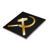 Communisme Symbool Tegeltje (Zijkant)