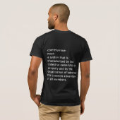 communisme t-shirt (Achterkant volledig)