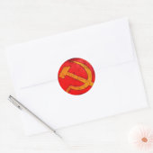 Communisme USSR Hamer en Sikkel Sticker (Envelop)
