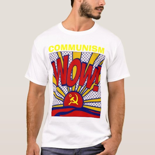 Communisme Wow! T-shirt (Voorkant)