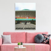 Communist Architecture Circus, bisschop Frunze Canvas Afdruk (Insitu (Woonkamer))