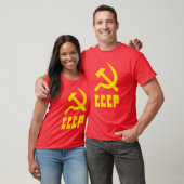 Communist CCCP Russian Hammer en Sickle T-shirt (Unisex)
