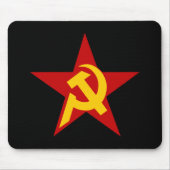 Communist DHKC Star Hammer & Sickle PC Muismat (Voorkant)