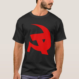 Communist DKP Style Hammer en Sickle T-shirt