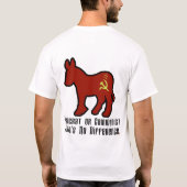 Communist Donkey T-shirt (Achterkant)