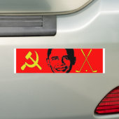 Communist en Golfer-Bumpersticker Bumpersticker (Op auto)