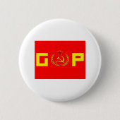 communist GOP Ronde Button 5,7 Cm (Voorkant)