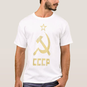 Communist Halloween Costume USSR Hammer Si T-shirt