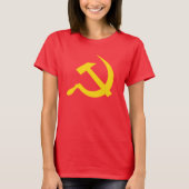 Communist Hammer en Sickle T-shirt (Voorkant)