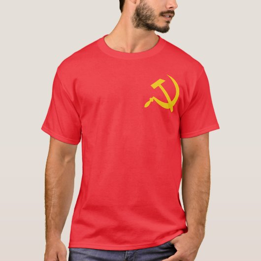 Communist Hammer & Sickle T-shirt (Voorkant)