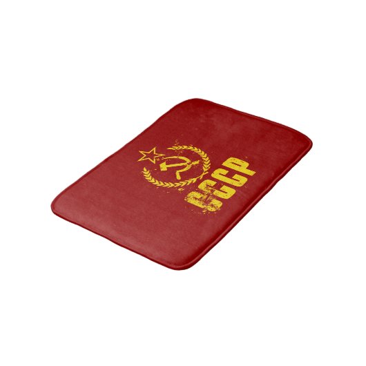 Communist Hammer & Sickle  Vlag Bath Mats Badmat (Gekanteld)