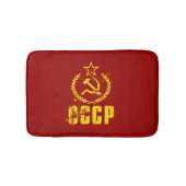 Communist Hammer & Sickle  Vlag Bath Mats Badmat (Voorkant)
