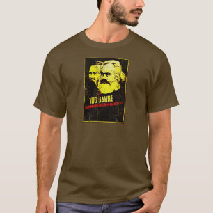 Communist Manifesto Karl Marx en Friedrich Engels T-shirt