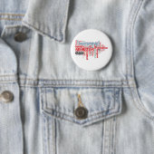 Communist Manifesto Word Cloud Ronde Button 5,7 Cm (In situ)