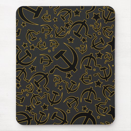 Communist Mouse Mat Dark Muismat (Voorkant)