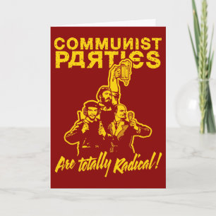 Communist Party Card Kaart