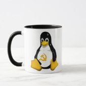 Communist Penguin (Linux) Coffee Mok (Links)
