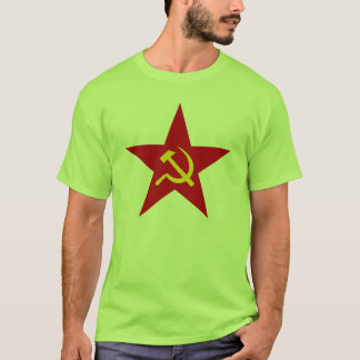 Communist Red Star (hamer & sikkel) t-shirt