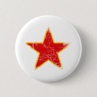 Communist Red Star  Ronde Button 5,7 Cm