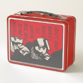 COMMUNIST YOUTH Metal Lunch Box (Achterkant)