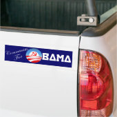 Communisten voor Obama Bumpersticker (Op Truck)