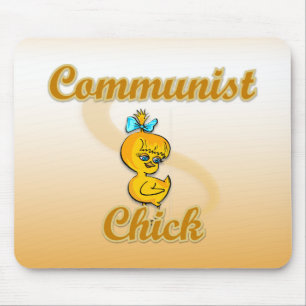 communistisch chick muismat