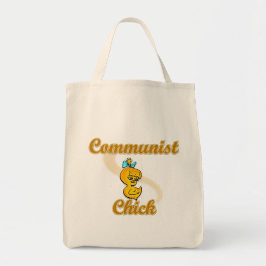 communistisch chick tote bag (Voorkant)