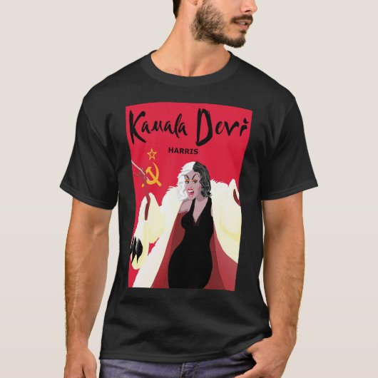 Communistisch Kamala Devi T-shirt (Voorkant)