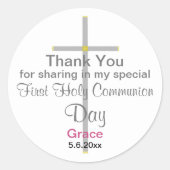 Communistisch meisje Hartelijk dank voor Stickers (Voorkant)