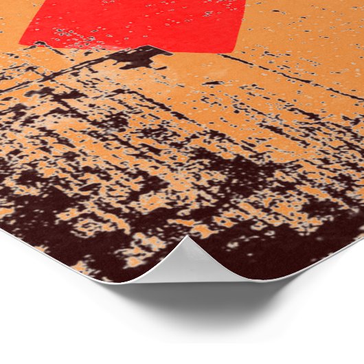 communistisch symbool poster (Hoek)