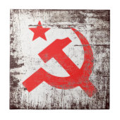 communistisch symbool tegeltje (Voorkant)