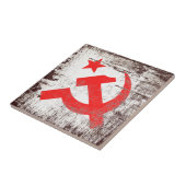 communistisch symbool tegeltje (Zijkant)