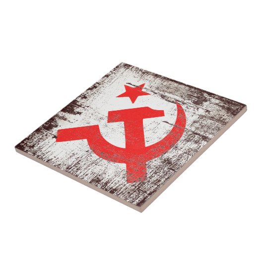 communistisch symbool tegeltje (Zijkant)